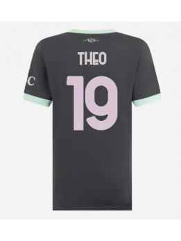 AC Milan Theo Hernandez #19 Ausweichtrikot für Frauen 2024-25 Kurzarm